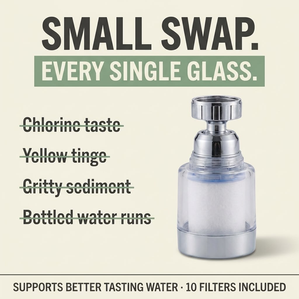 Purafy™ Kitchen Faucet with 10 free Built-In Water Filter