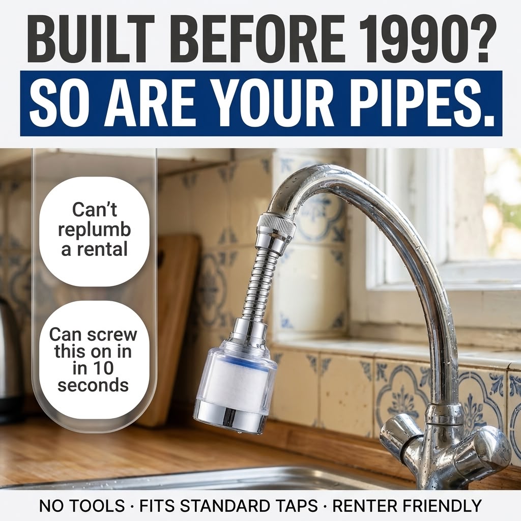 Purafy™ Kitchen Faucet with 10 free Built-In Water Filter